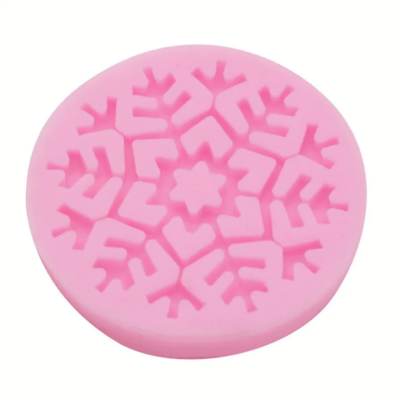 

4YANG Snowflower Silicone Mold Fondant Cake Biscuit Decorating Tools Pastry Chocolate Cupcake Confeitaria Kitchen Baking Mould