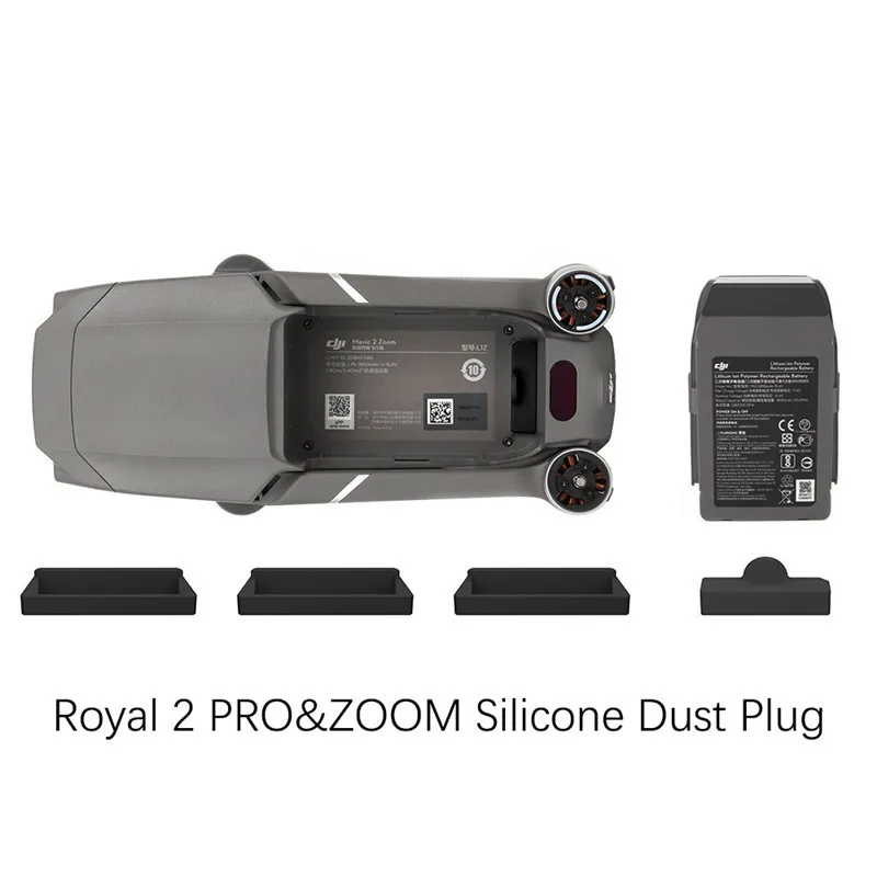 

For DJI MAVIC 2 PRO Silicone Battery Charging Protector Cover Dustproof Body Port Plug Port Case for MAVIC 2 ZOOM