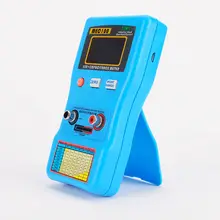 2IN1Auto-ranging конденсатор ESR низкоомный измеритель емкости постоянный ток ESR Capacotance метр 100vA к 50mA MEC100 мультиметр