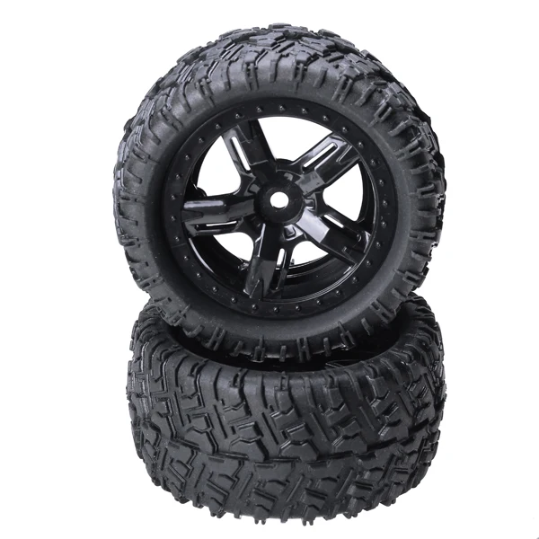 

Remo 1/16 P6973 Rubber Tires Assembly For Desert Buggy Truck Car
