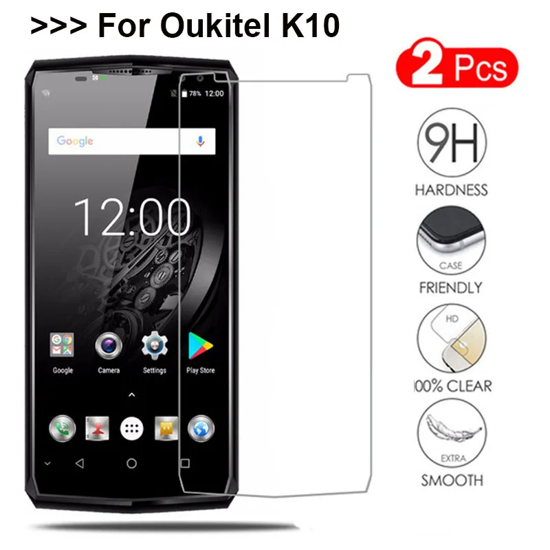 OUKITEL K10 защита из закаленного стекла 100% хорошее качество премиум 9H экрана