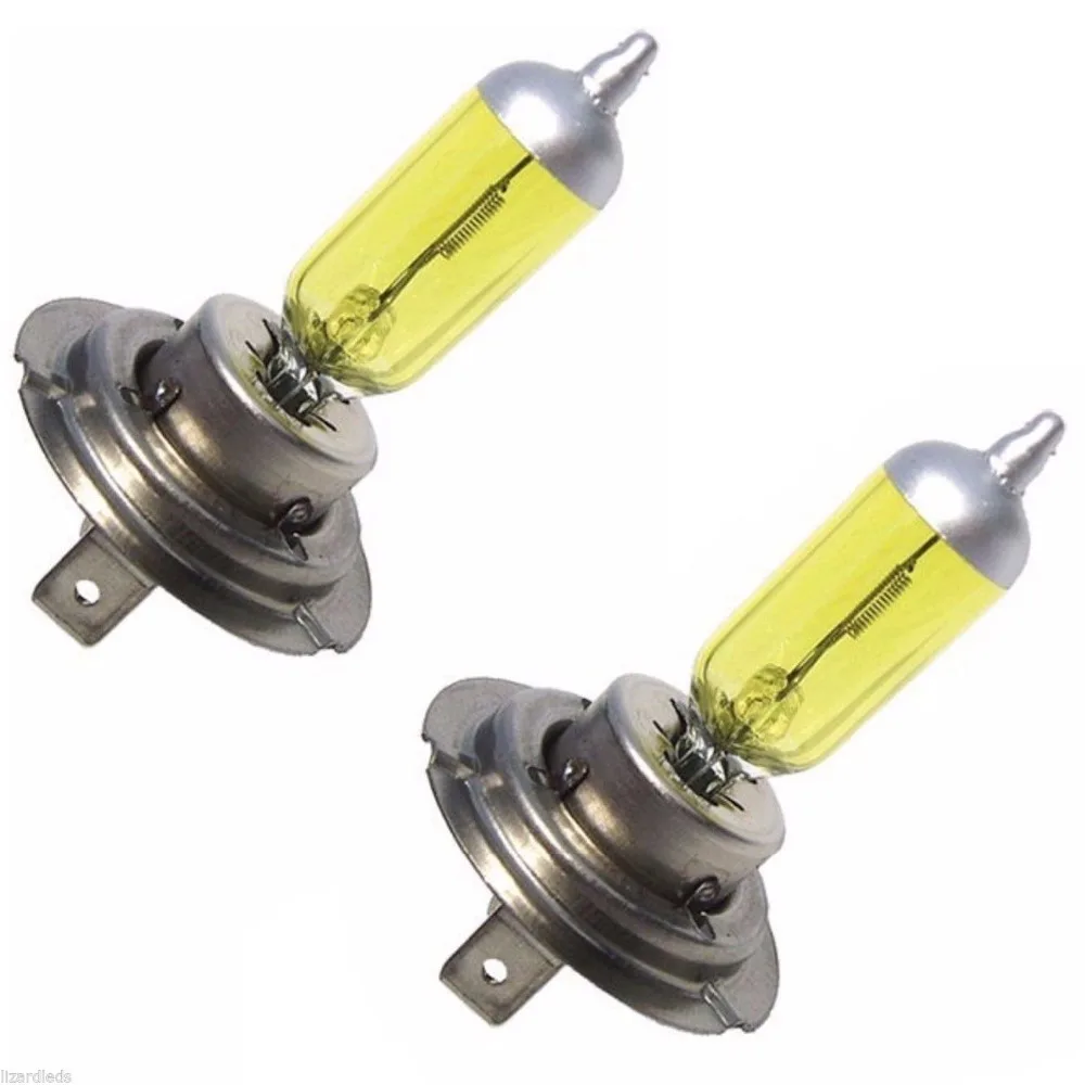 2PCS NEW H7 Halogen 55W 12V Low/High Beam Headlight/Fog Bulbs Bright