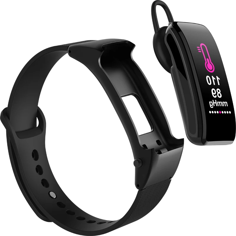 

SmartWatch Bluetooth Heart Rate Talk Smart Fitness Bracelet waterproof Accessories Blood Pressure measurement Band Android Sport