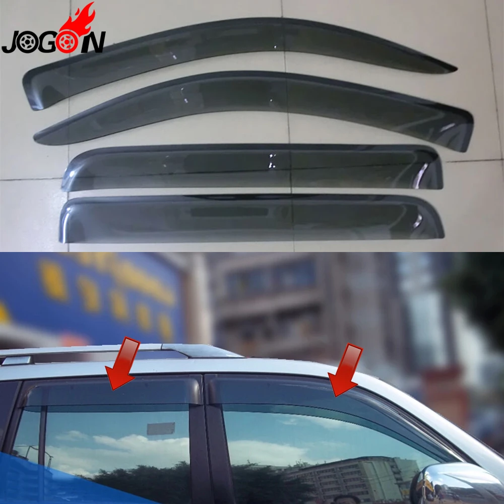 For Lexus GX GX470 2003 2009 Window Sun Rain Visors Vent Shade