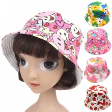 Летние милые Детские парусиновые кепки с рисунком для маленьких мальчиков от 2 до 6 лет, унисекс Осенние повседневные шляпы с принтом, 1 предмет