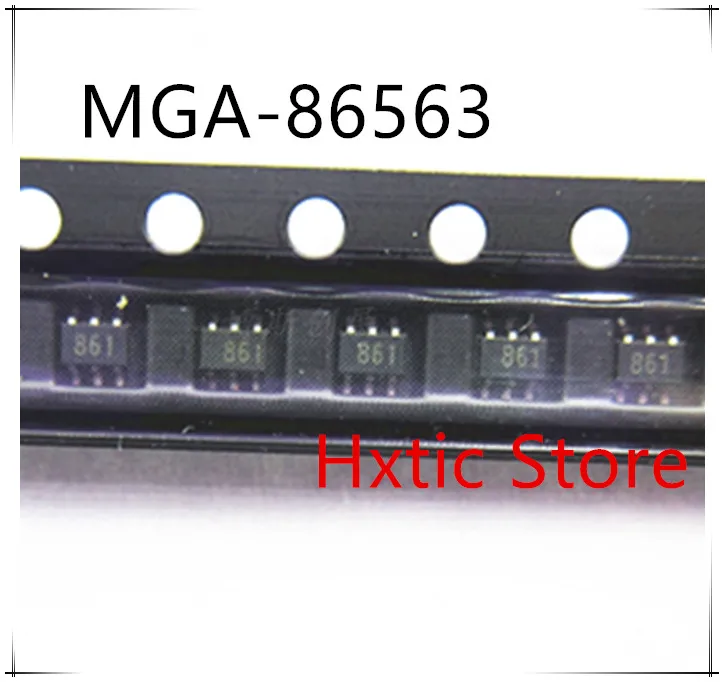 

10pcs 100% new and orginal MGA-86563-TR1G MGA-86563 MGA86563 MARKING 86 SOT-363 IC