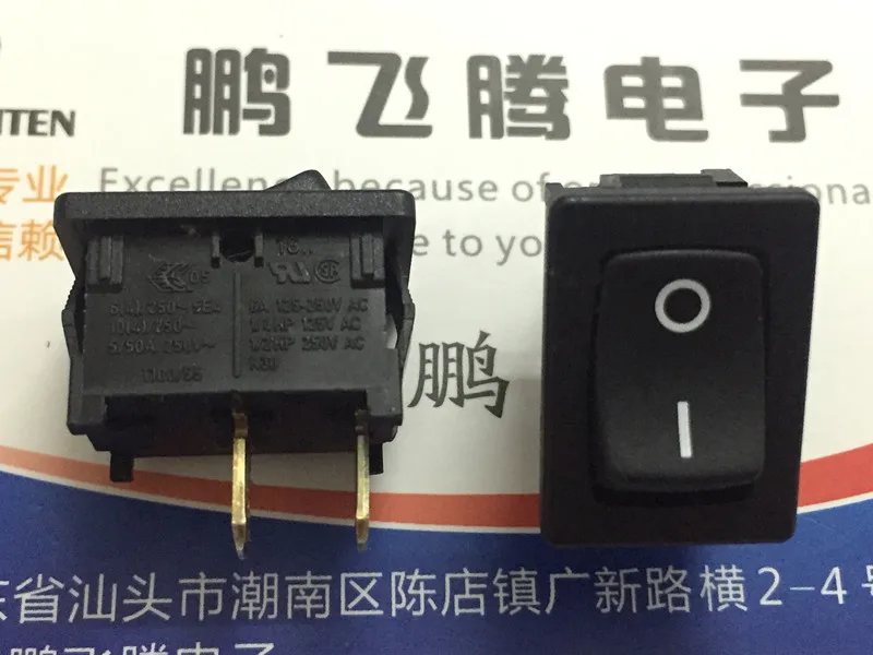 Original New 100 1801.1146 Rocker Switch 2pin 2gear Warping Power Key