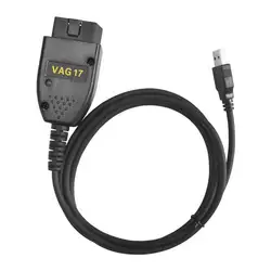 VAG COM 17,1 VAGCOM 17.1.3 VAG 17,1 HEX + может USB интерфейс авто диагностики неисправностей провода (пособия по немецкому языку/английский)
