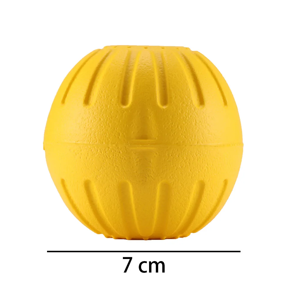 1 шт. Портативный EVA Sphere полый шар укус-Устойчив для домашних животных обучение собак игра выборка игрушка для прикуса подарок