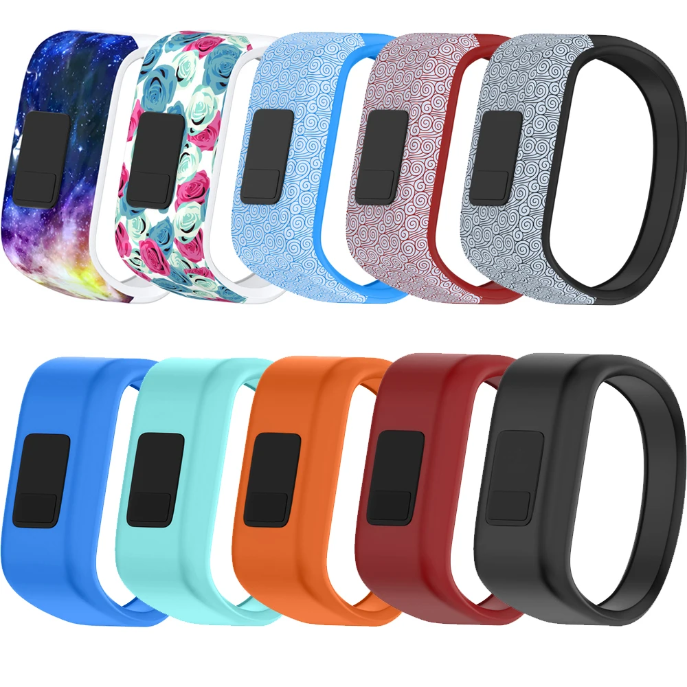Большой/маленький размер спортивный ремешок для Garmin Vivofit JR замена мягкий