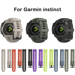 Hot 22mm soft Silicone Strap Quick Release Replacement WatchBands bracelet for Garmin Instinct Watch Wirstband Smart Watch Strap Hot 22mm soft Silicone Strap Quick Release Replacement WatchBands bracelet for Garmin Instinct Watch Wirstband Smart Watch Strap