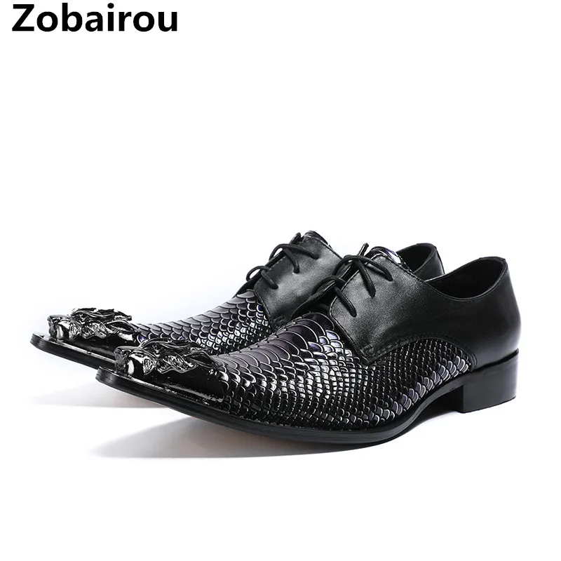 python skin shoes men's