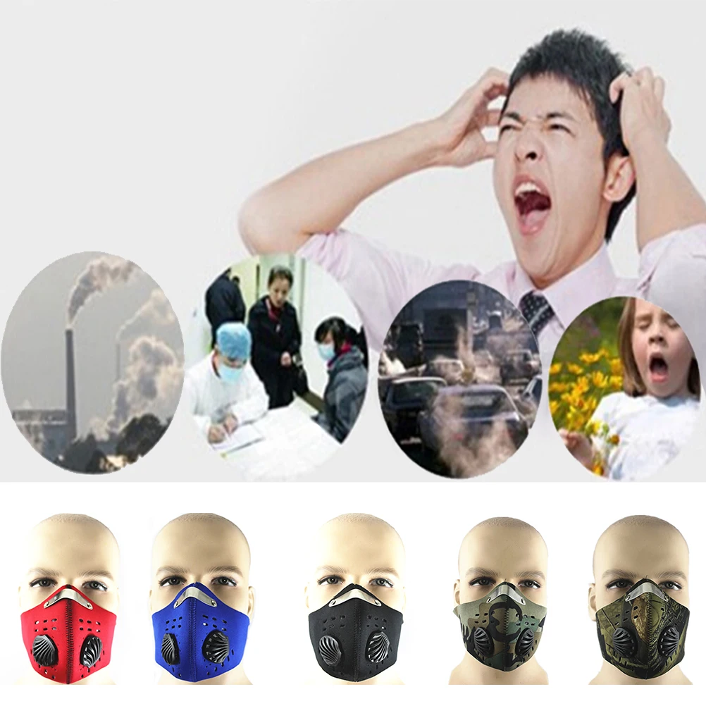 

Cycling Bicycle Motorcycle Riding Protective Face Mask Filter Thermal Windproof Outdoor Sports Ski Snowboard Carbon Face Mask