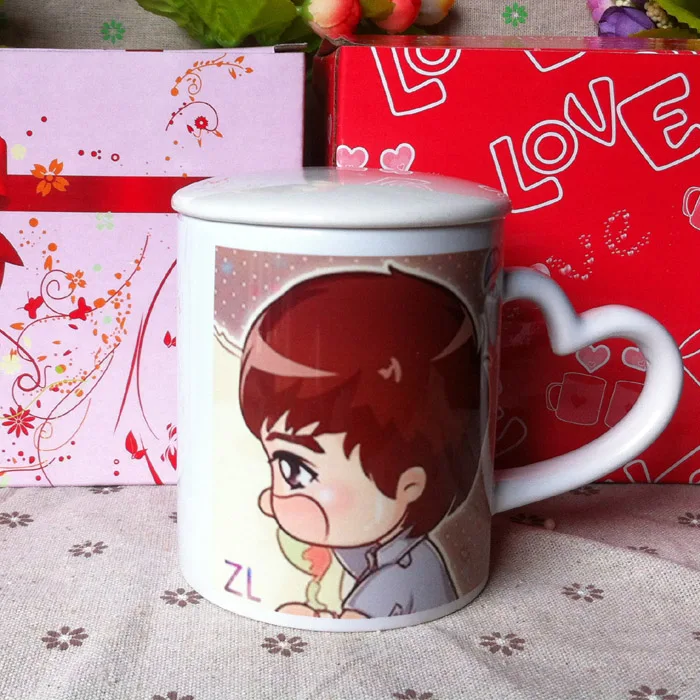 personalized printing LOGO birthday photo custom ... DIY mug Cup