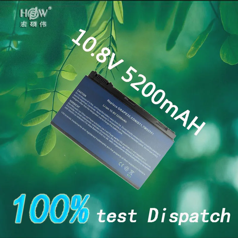 

5200mAh Battery CONIS71 For ACER Extensa 5210 5220 5230 5420 5610 5620 5630 7220 7620 TravelMate 5230 5320 5520 5530 5710 5720