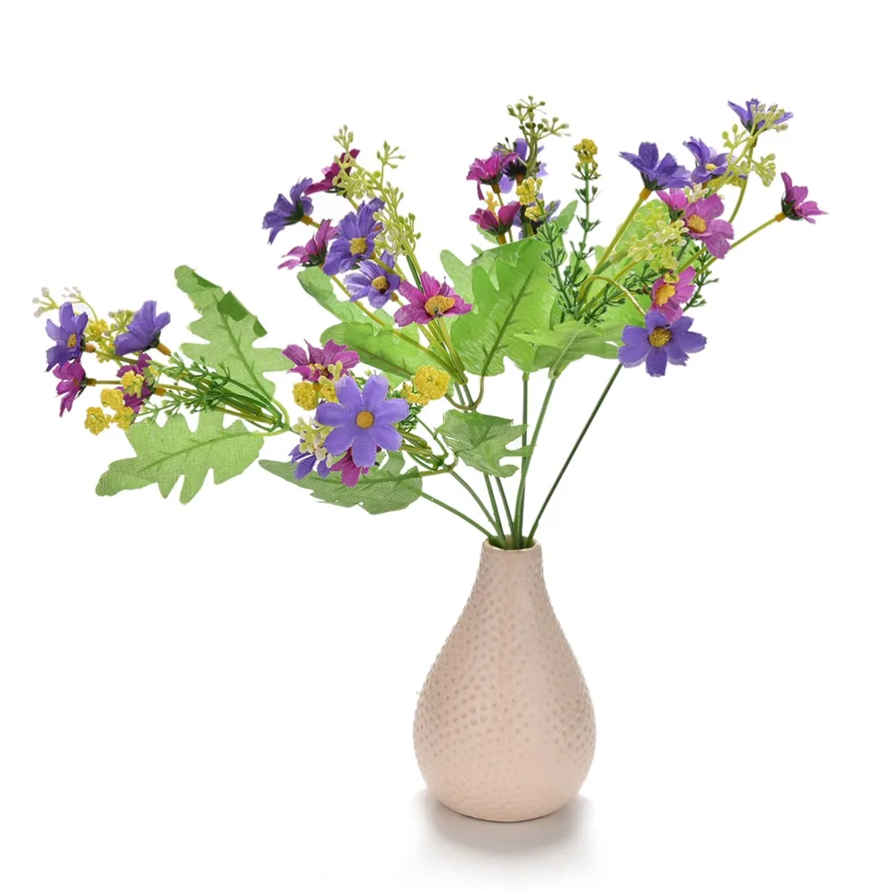 Artificial Fake Flower Home Room Decor Real Touch Fake Flower 6 Colors