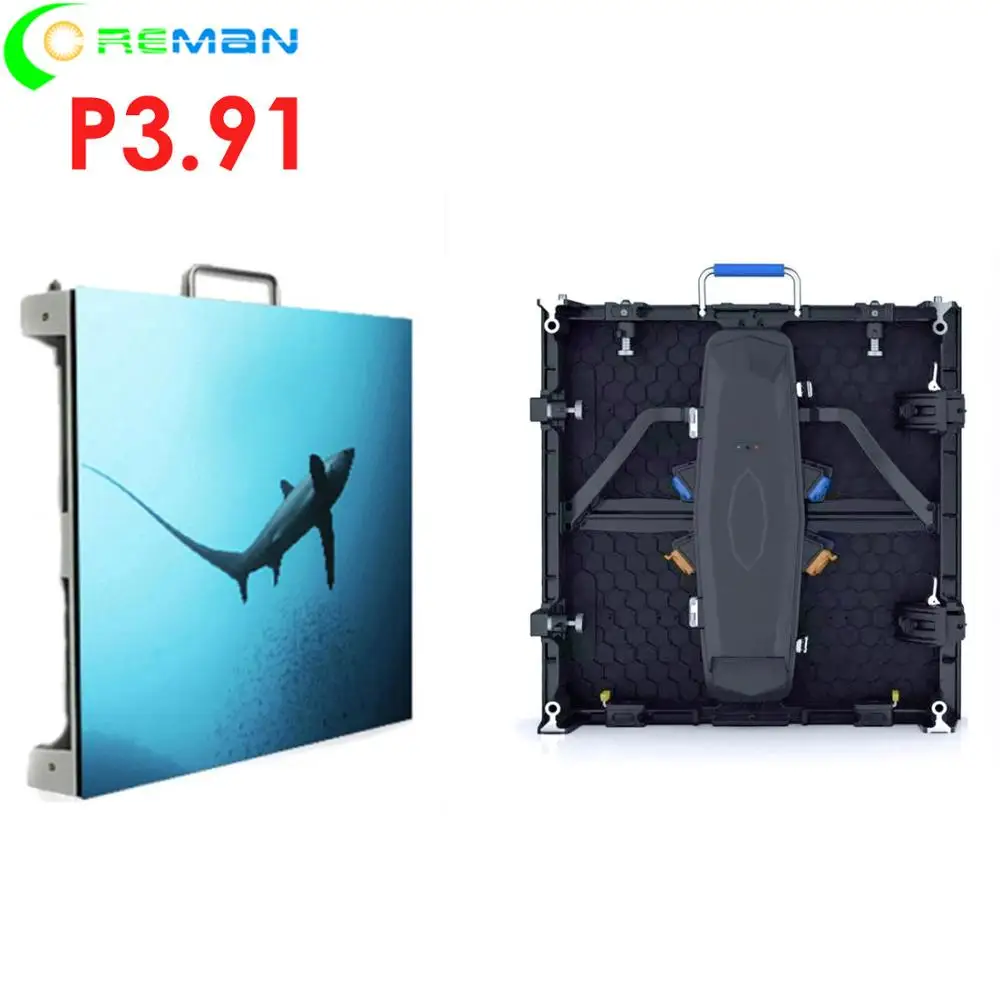 Cheapest price outdoor advertising led display manufacture p3.91 flexible shape mobile video panel low power consumption | Электронные