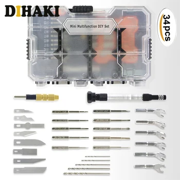 

34pc/set Mini Multi-Function Manual Repair Tools Kit interchangeable Wrench Screwdriver For DIY Mobile Phone watches Combination