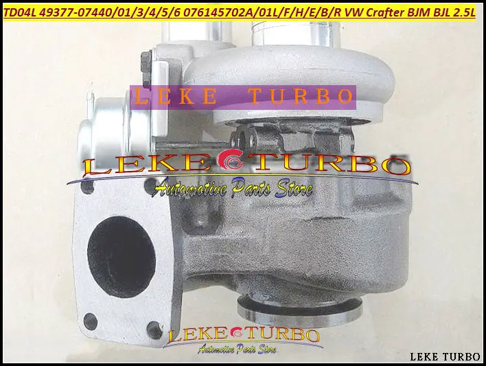 TD04L 49377-07440 49377-07401 076145702A 076145701L Turbo Turbocharger For VW Crafter 2006- BJM BJL R5 2.5L TDI LT3 Euro4 2.5L (1)