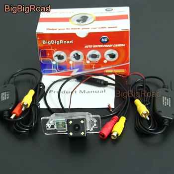 

BigBigRoad Car Rear View Reverse Parking Camera Waterproof For BMW 5 Series E39 528 530 533 535 540 545 550 E53 3 GT F30 F31 F34