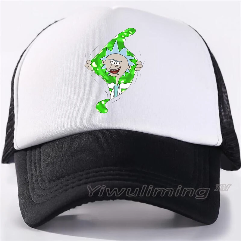 

The New Animation Rick Caps Dad Hat Rick and Morty Hats Adjustable Casquette High Quality Cap bone Snapback