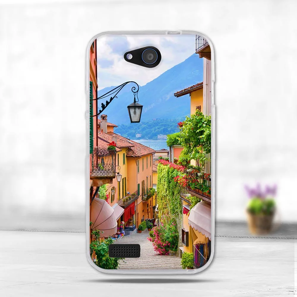 3D чехол с милыми животными для ZTE Blade Qlux Q Lux 4G A430 рисунком задняя крышка из мягкого