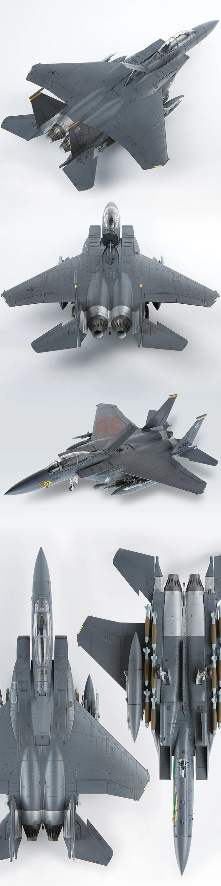 1/72 F15-E атака Орел боевой бомбардировщик сборки модель 12550