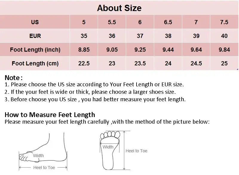 women size