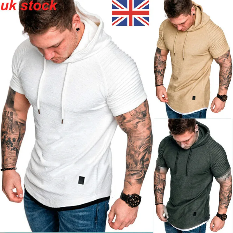 

Men Hooded Hoodie Tank Tops Sweatshirt Gym Muscle Sleeveless Hoodies & Sweatshirts