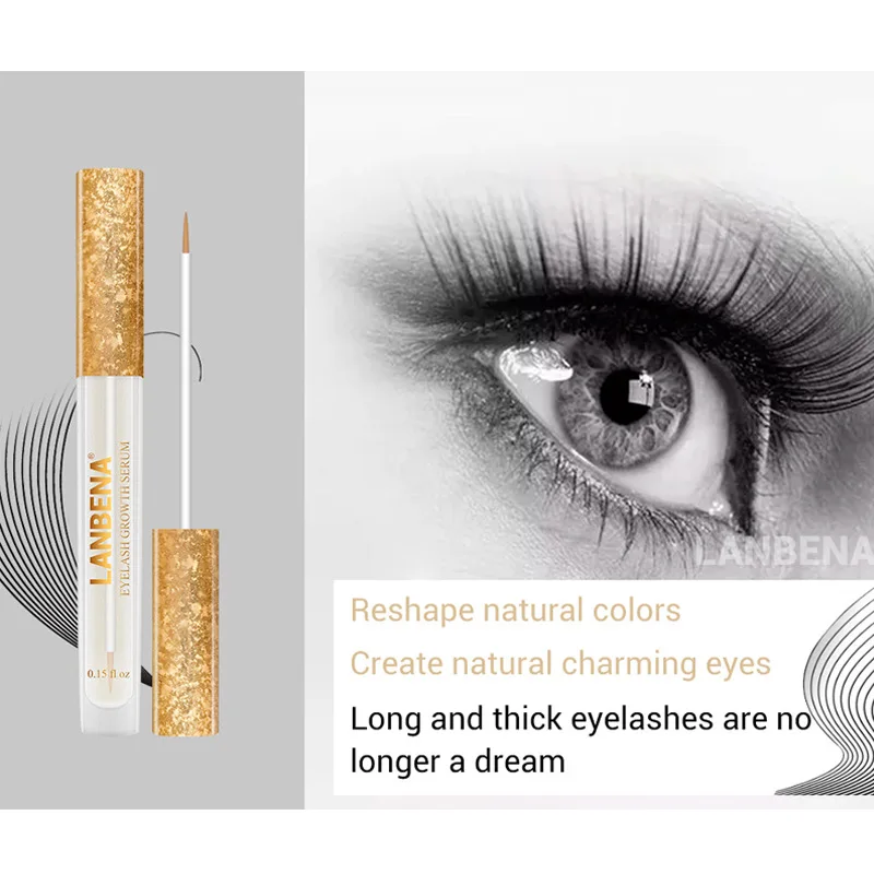 

High Quality Eyelash Growth Serum Eyelash Enhancer Eye Lash Treatment Liquid Longer Fuller Thicker Eyelashs Extension Makeup