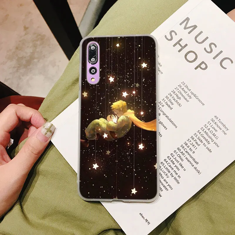 Силиконовый чехол для телефона Маленький принц с лисой для huawei P Smart Plus P30 P20 P10 P9 P8 Lite mate 20 10 Pro Lite Nova