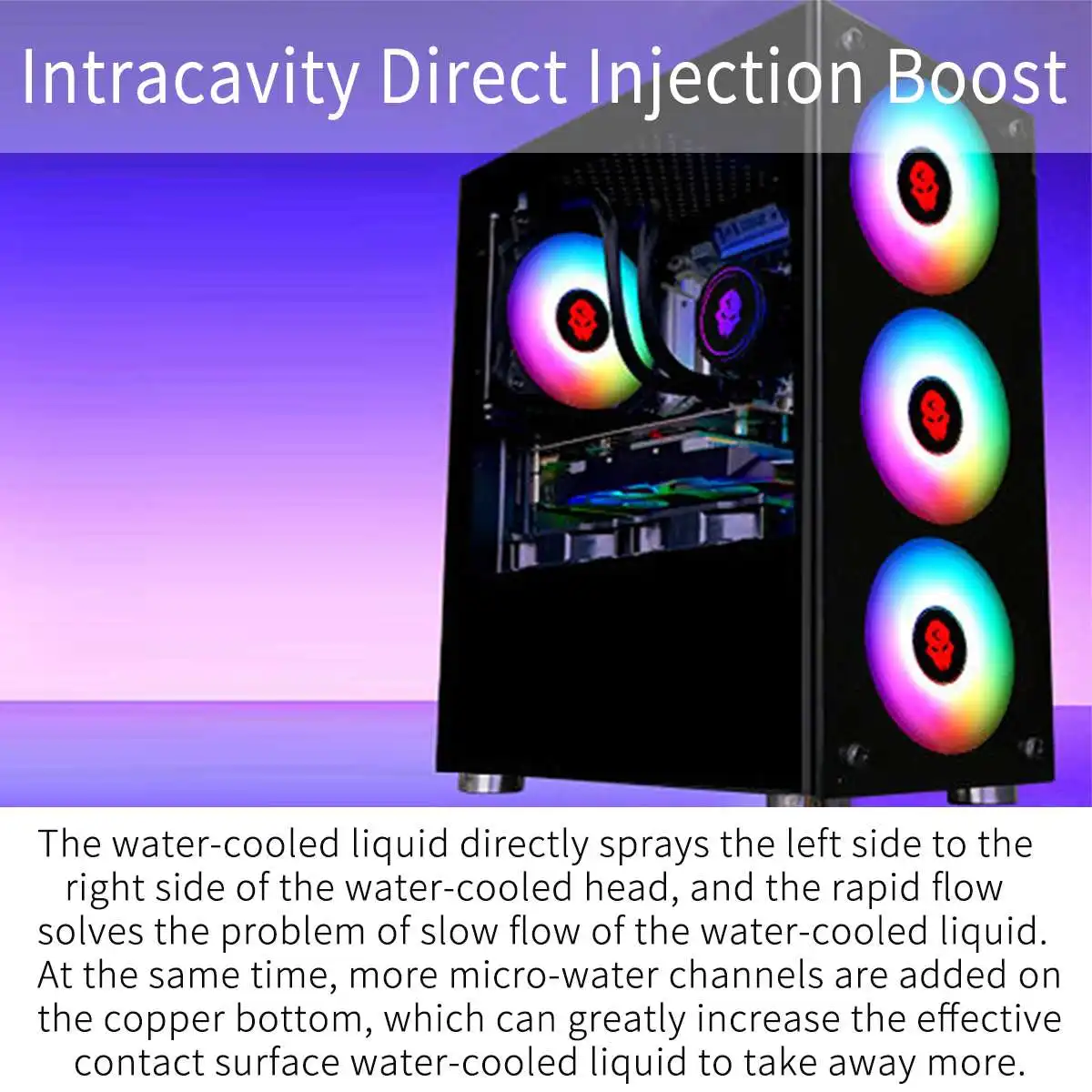 120 мм/240 мм 4Pin PWM RGB светодиодный кулер для воды охлаждающий интегрированный