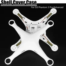 Защитный чехол верхняя крышка 1 шт. Нижняя оболочка 1 комплект винтов и 1 шт. верхняя крышка идеально подходит для DJI Phantom 3 Pro/Advanced