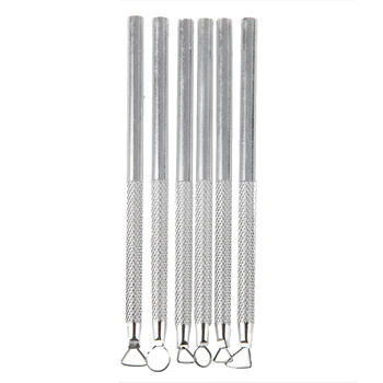 

Set 6 Pcs Aluminum Clay Sculpting Tools