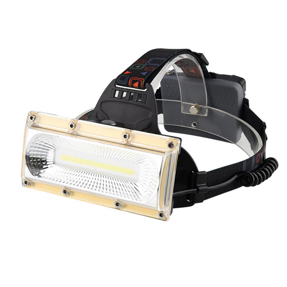 

COB LED Headlight USB Power Rechargeable Torch 18650 Battery Waterproof Headlamp for Hunting Fishing FI-19ING