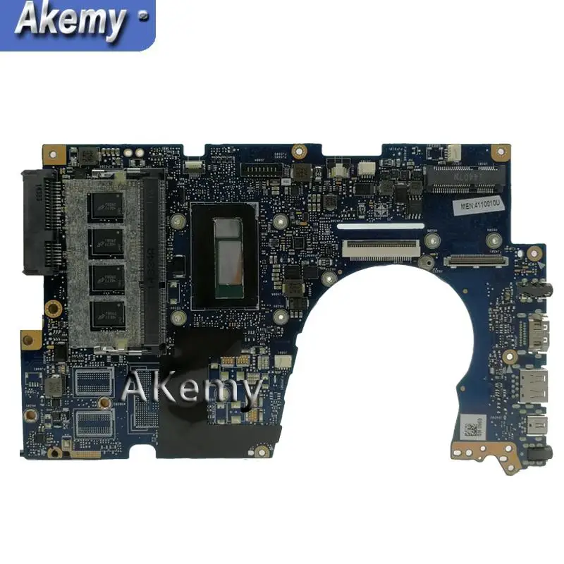 Akemy UX303LAB Laptop Motherboard FOR ASUS UX303LA UX303LNB Laptop Motherboard I7-5500U 4GB RAM 90N