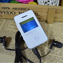Design Digital LED Flash MP3 player Music with speaker function With TF Card Slot machine with