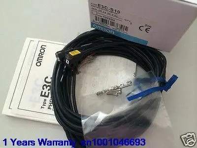 

DHL/EUB 2pcs Original for OMRON NEW E3C-S10 SHA21 (E3CS10) PhotoElectric Switch 15-18