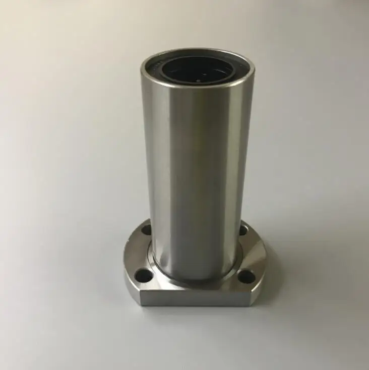 50pcs/lot LMH30LUU 30mm 30*45*123mm long Oval Flange linear bearings bushings 3D printer parts 30x45x123mm | Обустройство дома