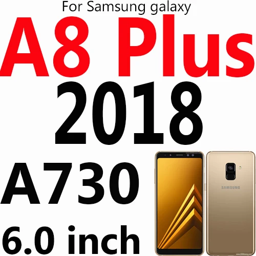 Роскошный кожаный чехол для телефона с откидной крышкой для samsung Galaxy A50 A40 A30 A10 A6S A8S A8 A7 A6 A5 плюс подставка для картs чехол - Цвет: Samsung A8 plus 2018