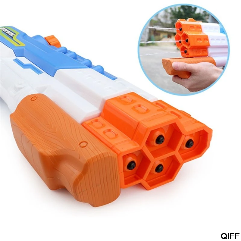 Водяной пистолет Soaker 4 насадки водный бластер 1200CC сквирт пистолет 30 футов водные бои летние игрушки открытый бассейн пляжные игрушки