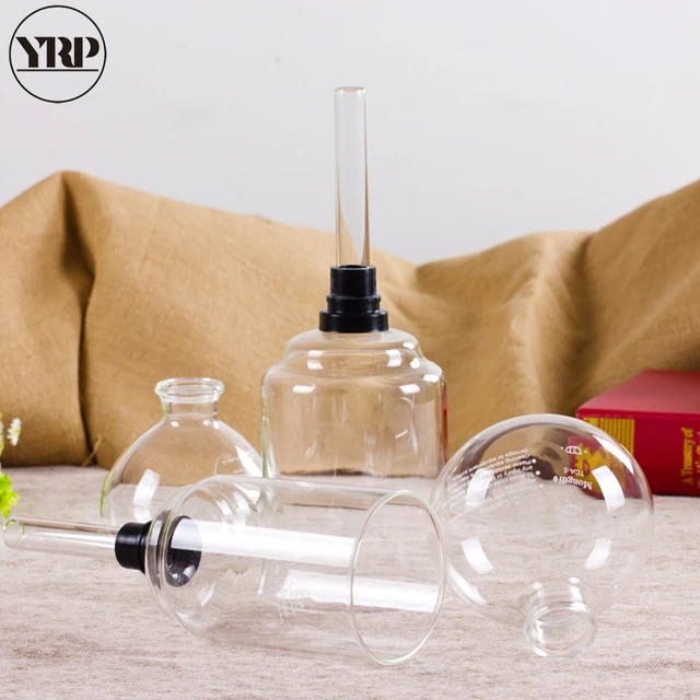 Special Offers YRP Coffee Syphon Pot Accessories 3cups 5cups High Quality Glass Siphon Vacuum Pot Syphon Coffee Machine Replace Coffee HX-008