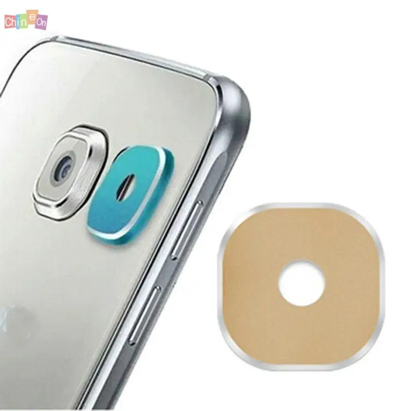 Cellphone Camera Lens Protector Metal Cover Case Guard For Samsung S6/S6 Edge