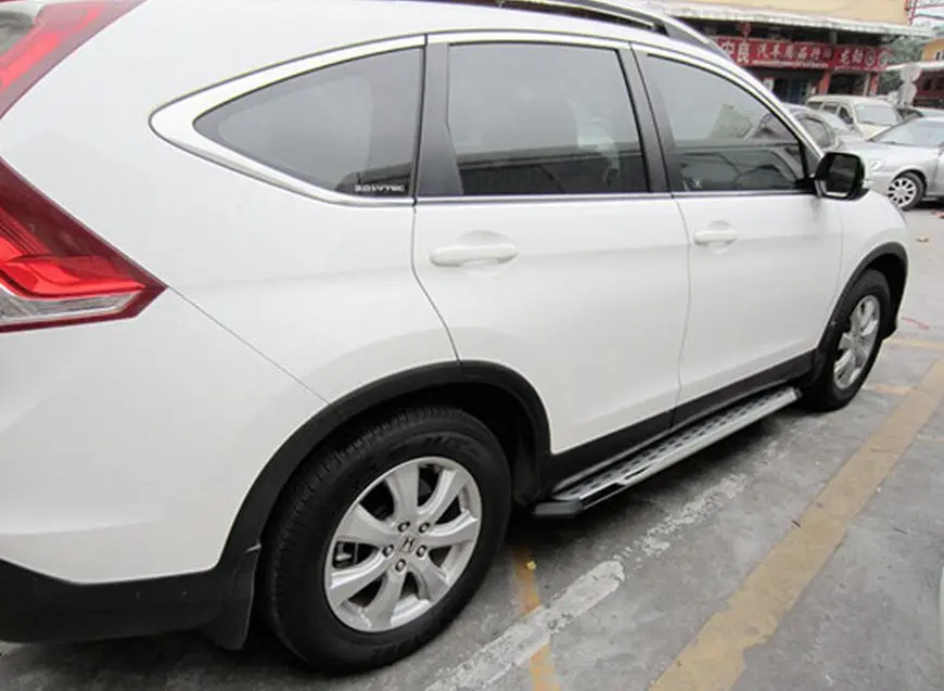 Алюминиевая новая пара беговых плат для Honda CRV подходит 2012 2013 2014 2015 2016 боковая