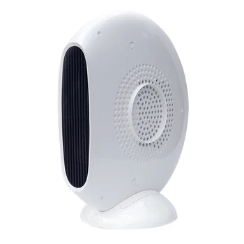 

Portable Handy Dual Use Mini Ceramic Space Heater Electric Winter Warmer Over Heated Protection Air Blower