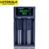 LiitoKala-cargador de batería Lii-500 PD4 PL4 402 202 S1 S2 para 18650 26650 21700 AA AAA 3,7 V/3,2 V/1,2 V, batería de litio NiMH, nuevo ► Foto 1/6