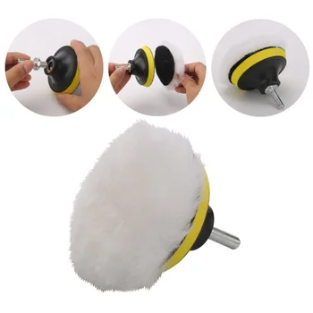 

Polishing pads,7pcs 3"/80mm Compound Drill Buffing Sponge Pads Kit For Car Sanding, Polishing, Waxing, Sealing Glaze