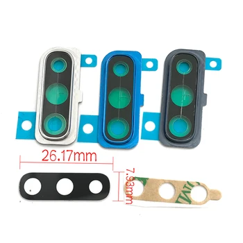 

10Pcs/Lot, Back Rear Camera Glass Lens Circle Cover With Adhensive For Samsung Galaxy A50 A505F Parts
