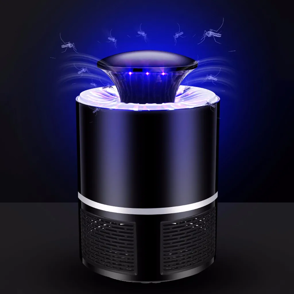 Убийца комаров насекомых Электрический мух Жук Zapper убийца насекомых-комаров Светодиодный лампа ловушка лампа борьба с вредителями#30