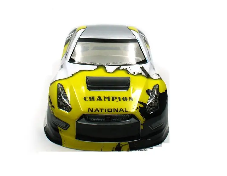 

YUKALA 1/10 remove control car parts PVC painted body shell for 1/10 RC Racing on-road drift car 435*195mm wheel base 260mm